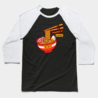 Powered By Ramen Baseball T-Shirt